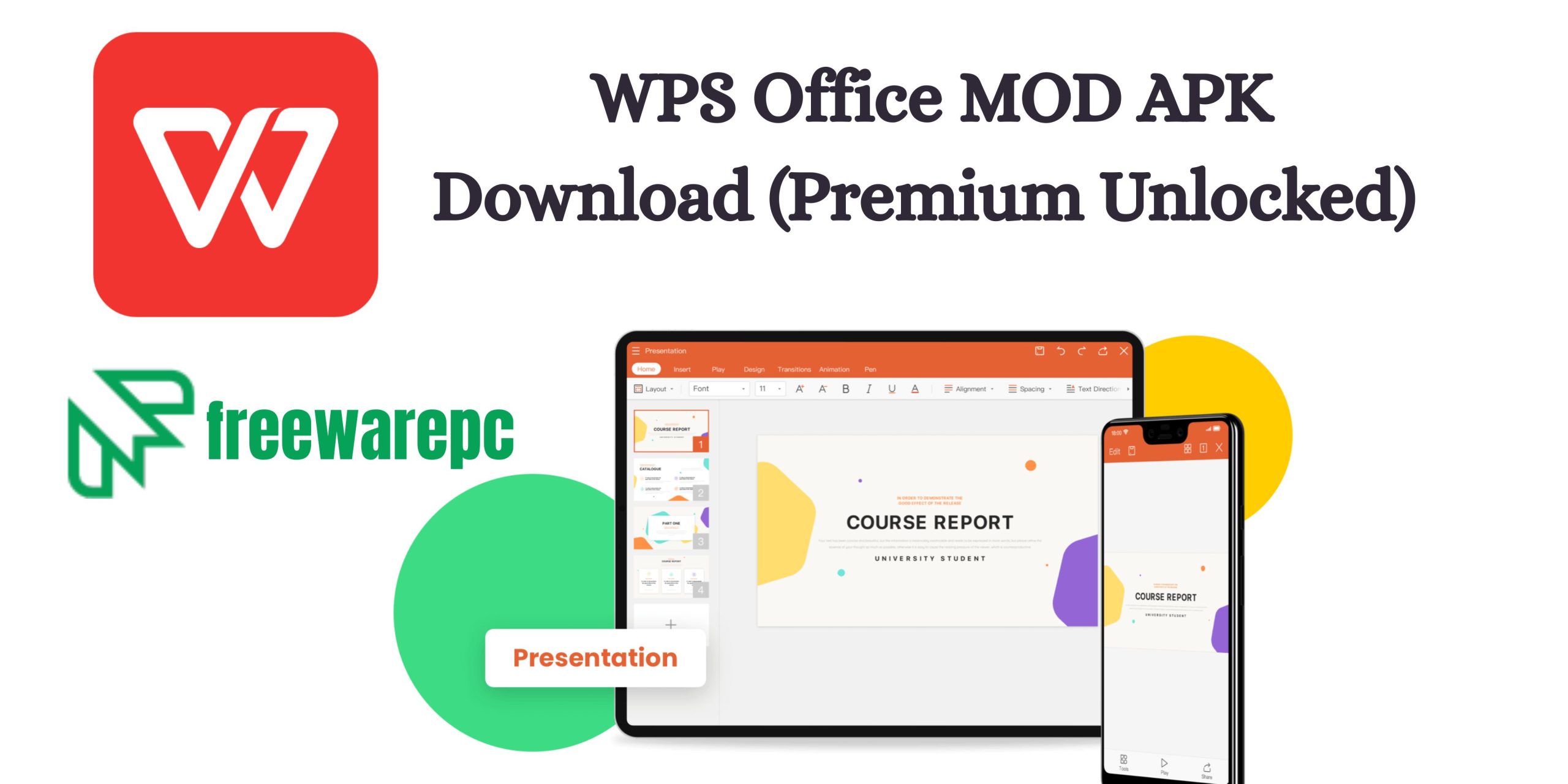 WPS Office v18 18 1 MOD APK (Premium Unlocked) Download