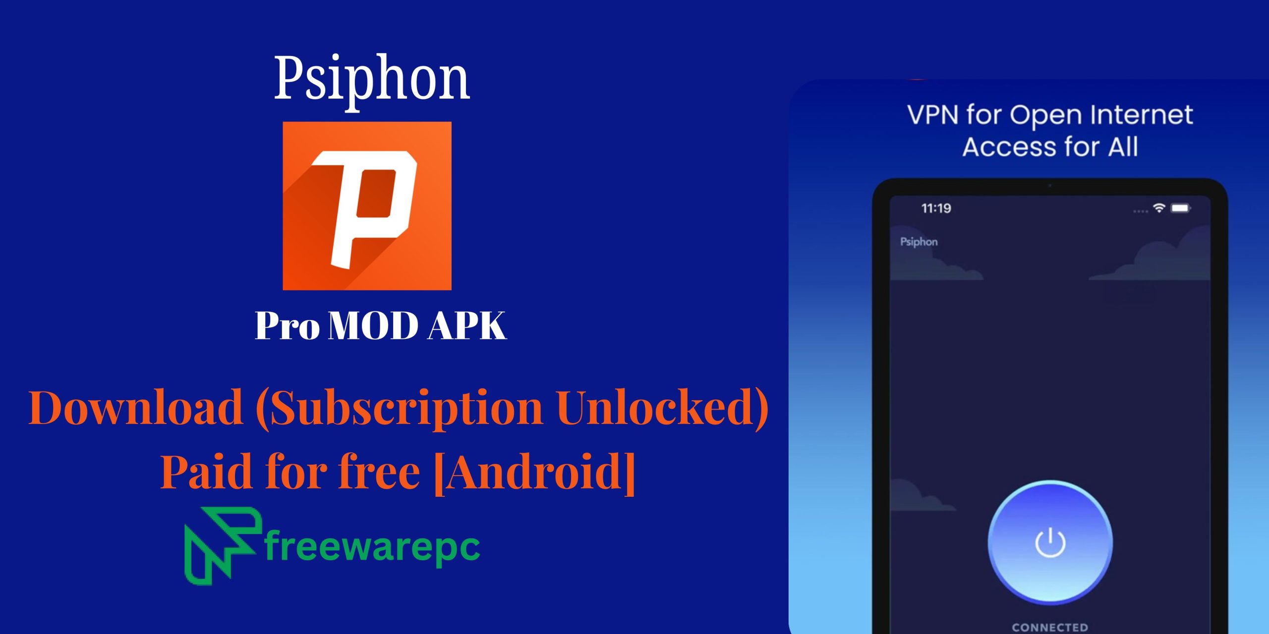 Psiphon Pro MOD APK (Subscription Unlocked)